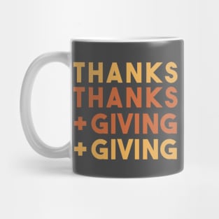 Thanks + Giving Mug